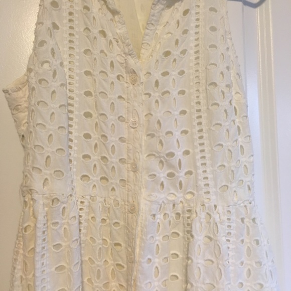 Forever 21 | Dresses | Forever2 White Crochet Dress | Poshmark